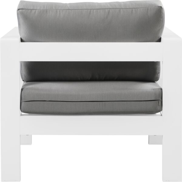 Nizuc Water Resistant Fabric Upholstered Outdoor Patio Arm Chair
