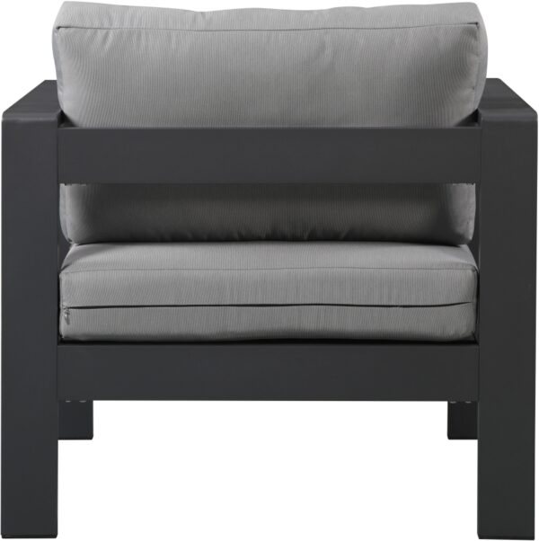 Nizuc Water Resistant Fabric Upholstered Outdoor Patio Arm Chair
