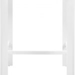 Nizuc Aluminum Outdoor Patio Aluminum Bar Table