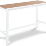 Nizuc Aluminum Outdoor Patio Aluminum Bar Table