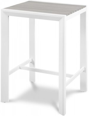 Nizuc Aluminum Outdoor Patio Aluminum Bar Table