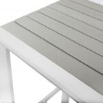 Nizuc Aluminum Outdoor Patio Aluminum Bar Table