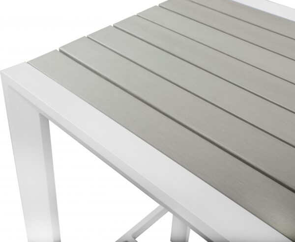 Nizuc Aluminum Outdoor Patio Aluminum Bar Table
