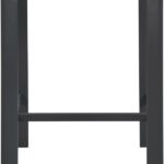 Nizuc Aluminum Outdoor Patio Aluminum Bar Table