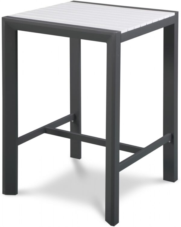 Nizuc Aluminum Outdoor Patio Aluminum Bar Table