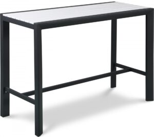 Nizuc Aluminum Outdoor Patio Aluminum Bar Table