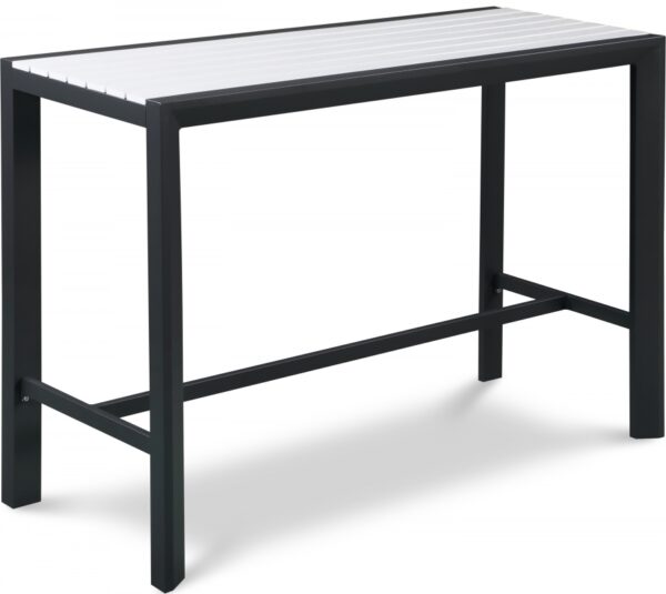 Nizuc Aluminum Outdoor Patio Aluminum Bar Table