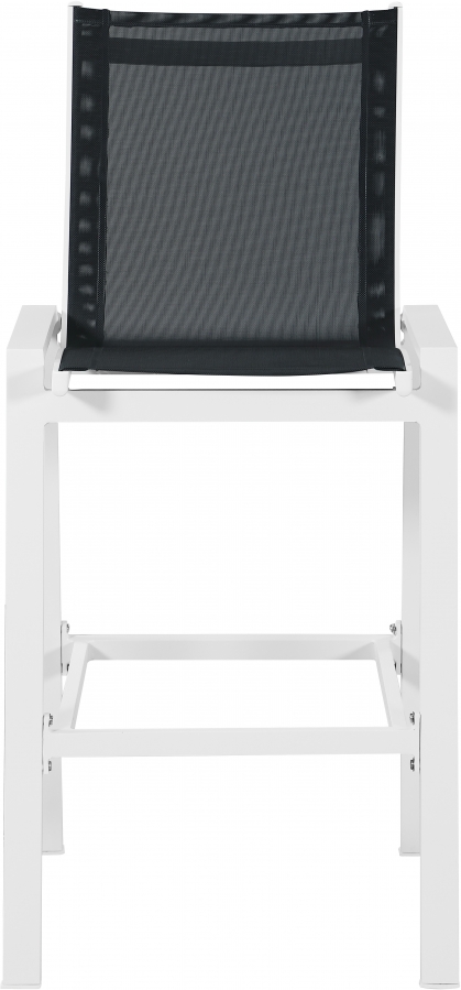 Nizuc Mesh Water Resistant Fabric Outdoor Patio Bar Stool