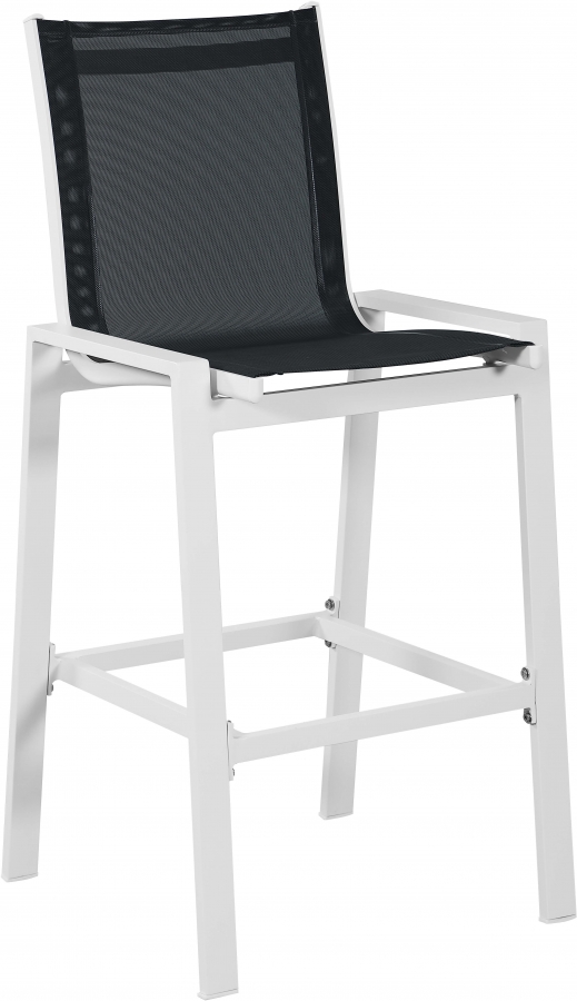 Nizuc Mesh Water Resistant Fabric Outdoor Patio Bar Stool