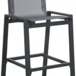 Nizuc Mesh Water Resistant Fabric Outdoor Patio Bar Stool