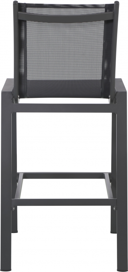 Nizuc Mesh Water Resistant Fabric Outdoor Patio Bar Stool