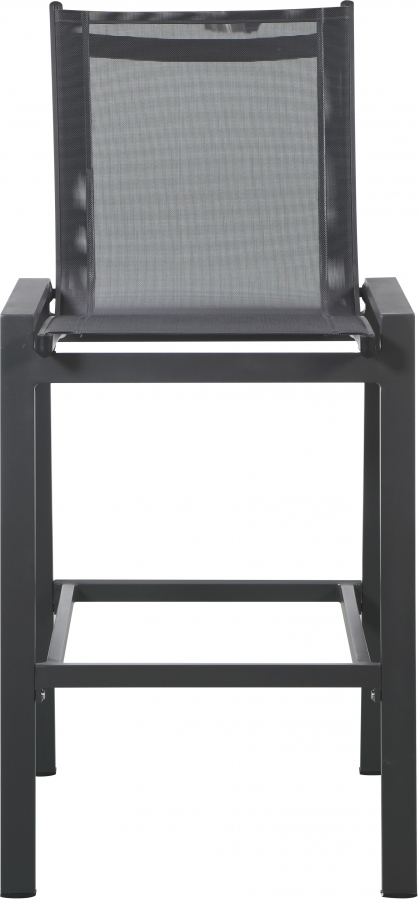 Nizuc Mesh Water Resistant Fabric Outdoor Patio Bar Stool