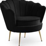 Gardenia Velvet Upholstered Chair
