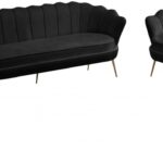 Gardenia Velvet Upholstered Chair