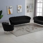 Gardenia Velvet Upholstered Chair