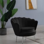 Gardenia Velvet Upholstered Chair