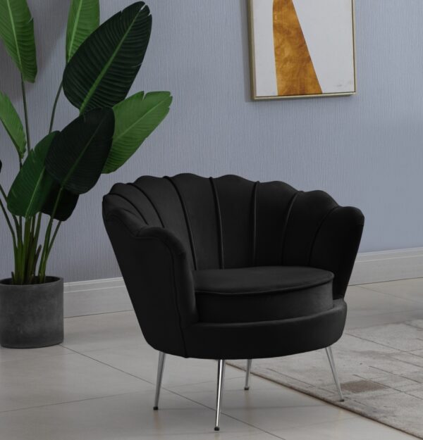 Gardenia Velvet Upholstered Chair
