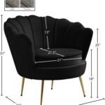 Gardenia Velvet Upholstered Chair