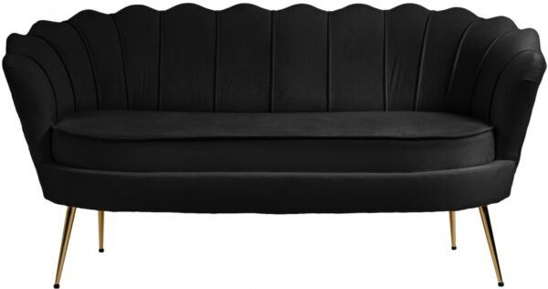 Gardenia 60" Velvet Upholstered Loveseat
