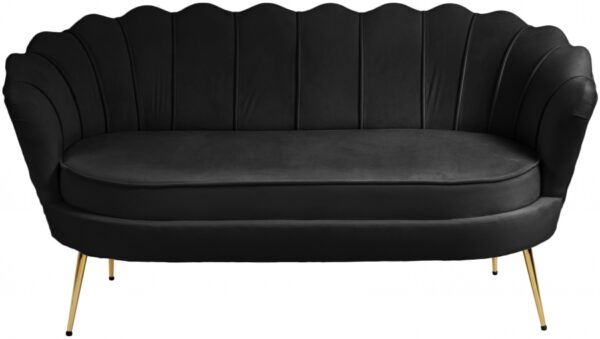Gardenia 60" Velvet Upholstered Loveseat