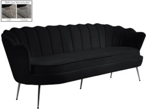 Gardenia 80" Velvet Upholstered Sofa