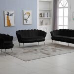 Gardenia 80" Velvet Upholstered Sofa