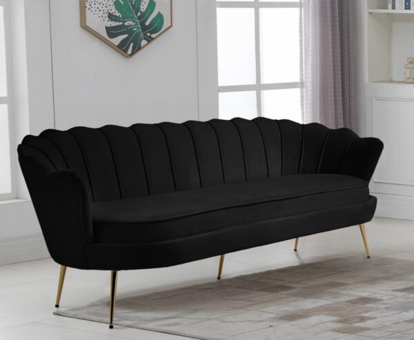 Gardenia 80" Velvet Upholstered Sofa