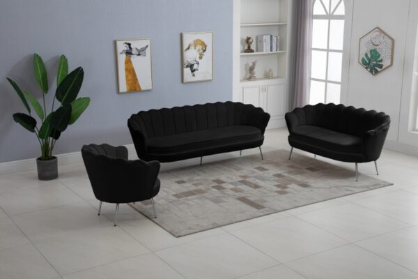 Gardenia 80" Velvet Upholstered Sofa