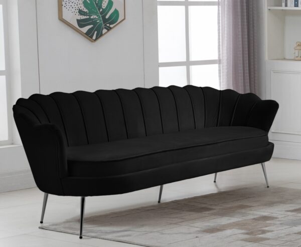 Gardenia 80" Velvet Upholstered Sofa