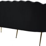 Gardenia 80" Velvet Upholstered Sofa