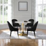 Belle Velvet Upholstered Dining Chair
