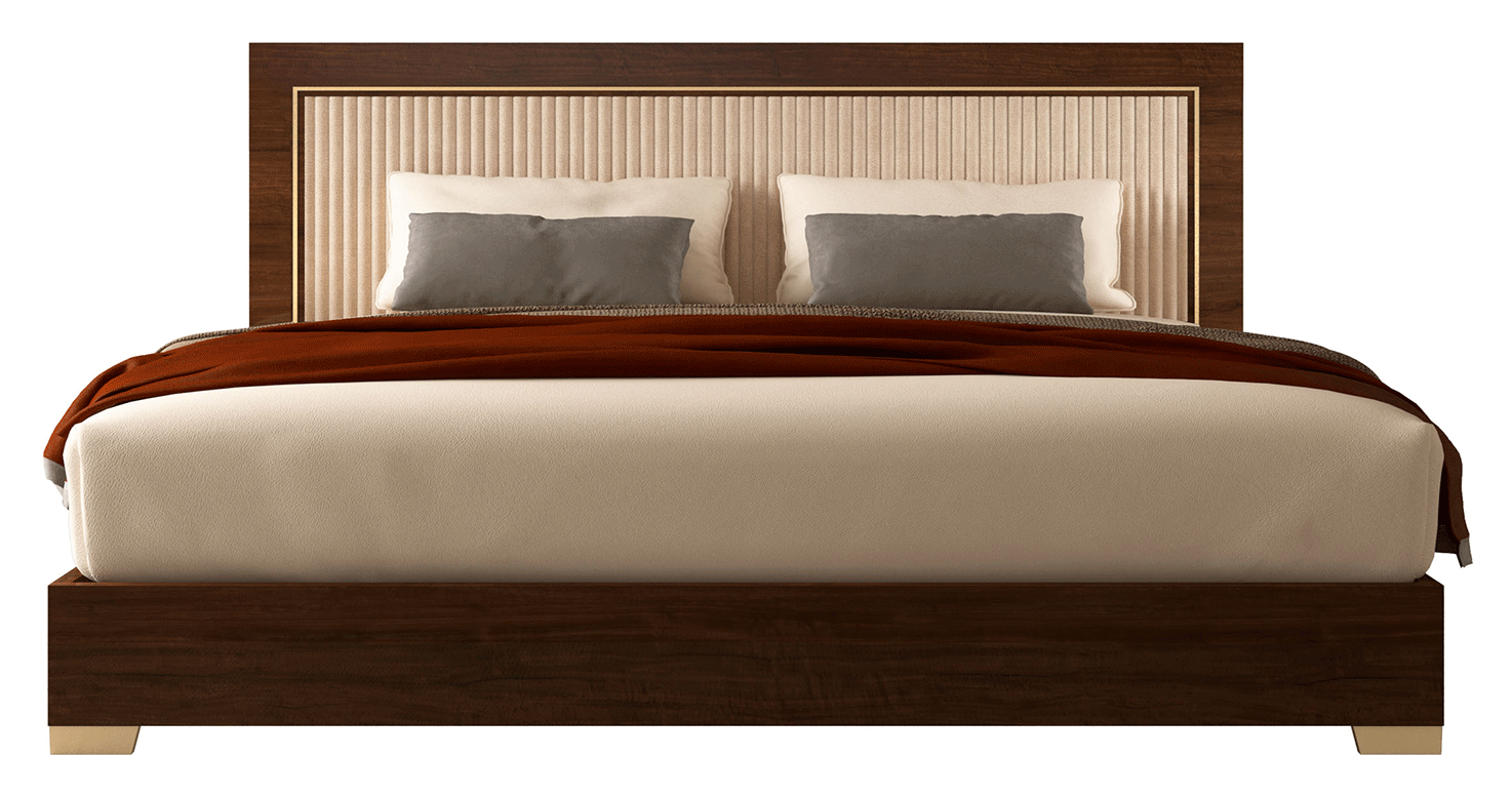 Eva Upholstered King Size Bed
