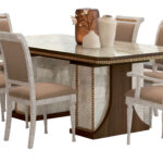 Rectangular table w/2 extensions