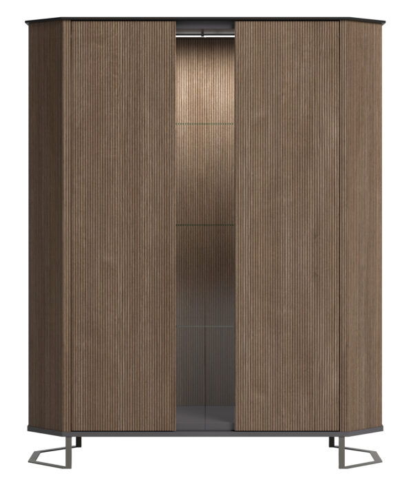Hexagon 2 Door Cabinet