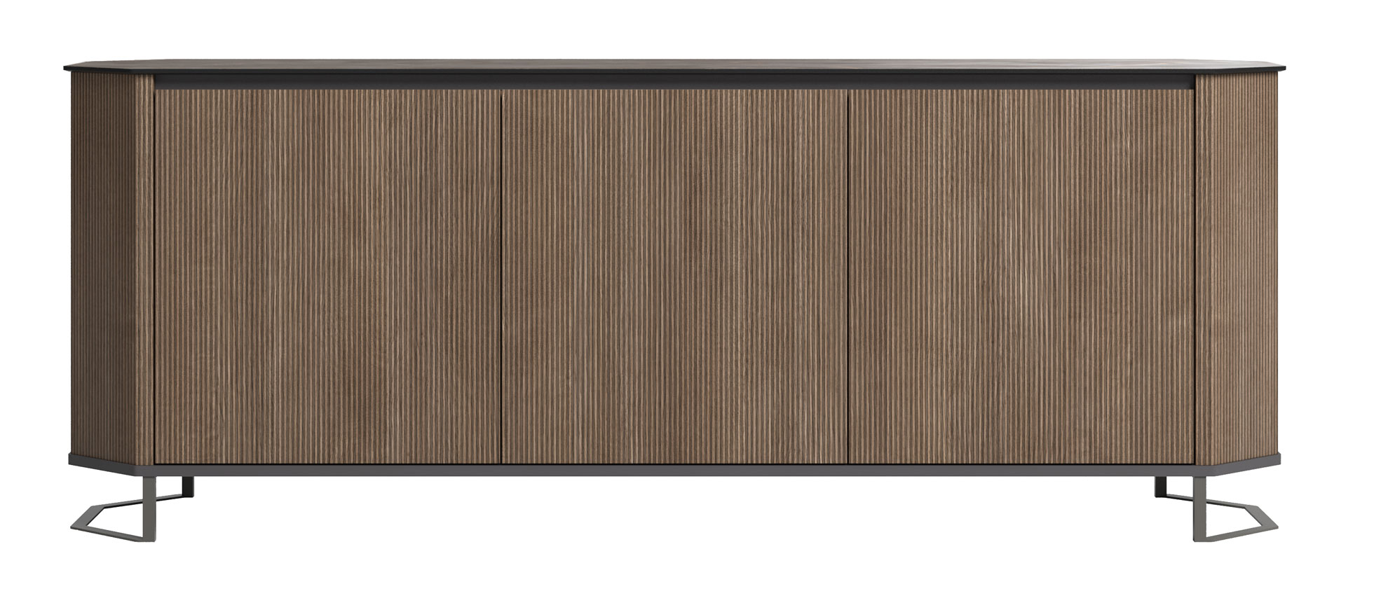 Hexagon 3 Door Buffet