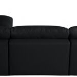Plush 105" Velvet Upholstered Standard Comfort 4pc. Modular Sectional