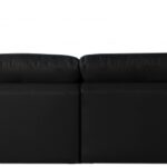 Plush 140" Velvet Upholstered Standard Comfort 5pc. Modular Sectional