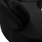 Vivacious 169" Velvet Upholstered 3pc. Sectional