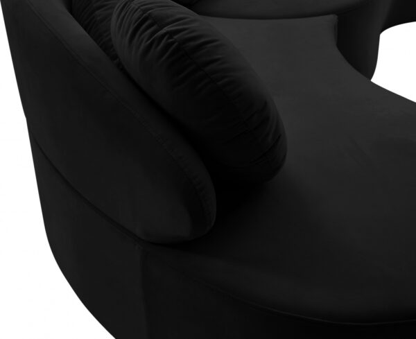 Vivacious 169" Velvet Upholstered 3pc. Sectional