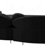 Vivacious 169" Velvet Upholstered 3pc. Sectional