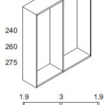 4-Door folding frame 200