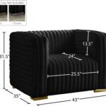 Ravish Velvet Upholstered Chair