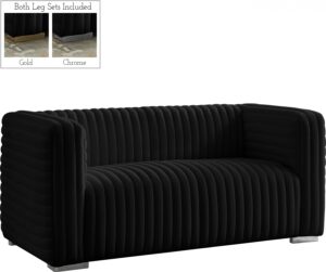 Ravish 65" Velvet Upholstered Loveseat