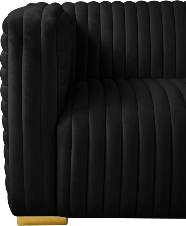 Ravish 65" Velvet Upholstered Loveseat
