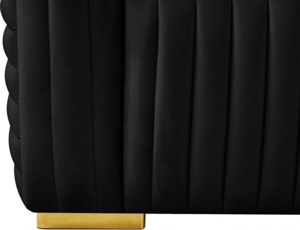 Ravish 65" Velvet Upholstered Loveseat