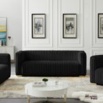 Ravish 65" Velvet Upholstered Loveseat