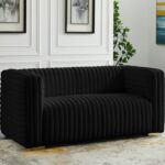 Ravish 65" Velvet Upholstered Loveseat