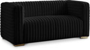 Ravish 65" Velvet Upholstered Loveseat
