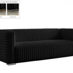 Ravish 88" Velvet Upholstered Sofa