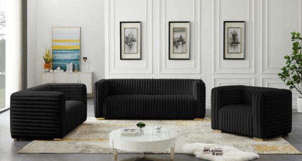 Ravish 88" Velvet Upholstered Sofa
